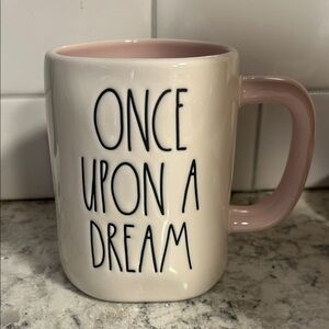 ✨ Rae Dunn Disney Princess “Once Upon a Dream” Pink Castle Mug ✨